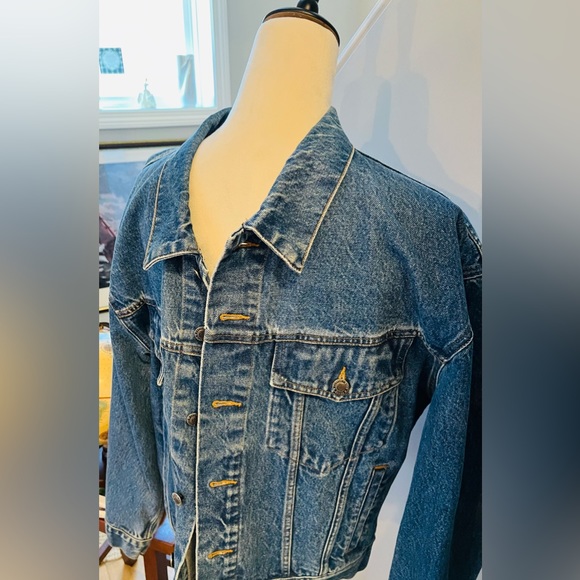 CANYON RIVER BLUES Jean Jacket “Trucker” Style Blue Denim Size Medium - Picture 5 of 14